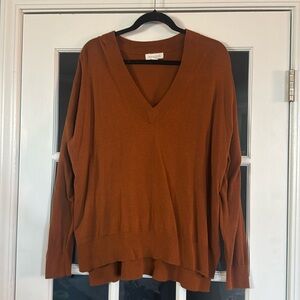 Treasure & Bond brown sweater size 1x